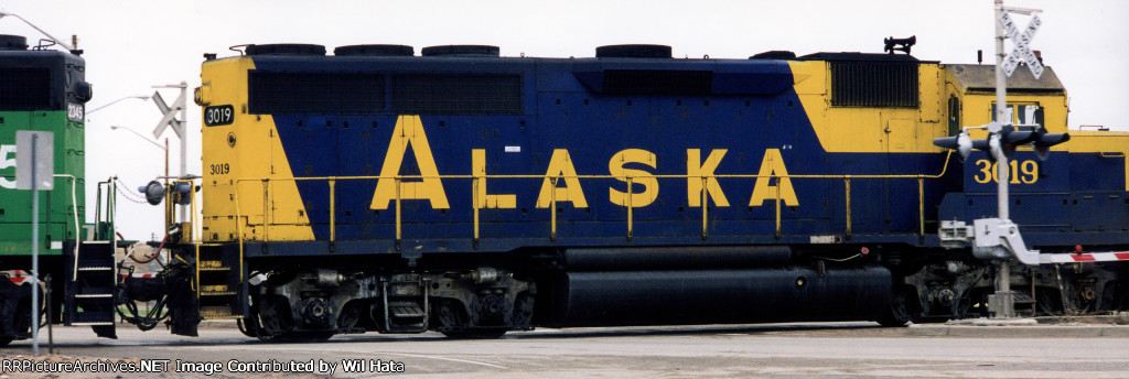 Alaska Railroad GP40R 3019